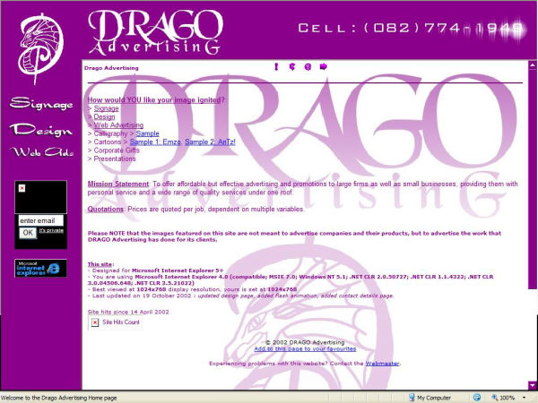 Drago - Website
